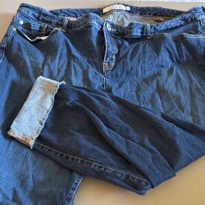 Torrid Dark Blue Boyfriend Jeans